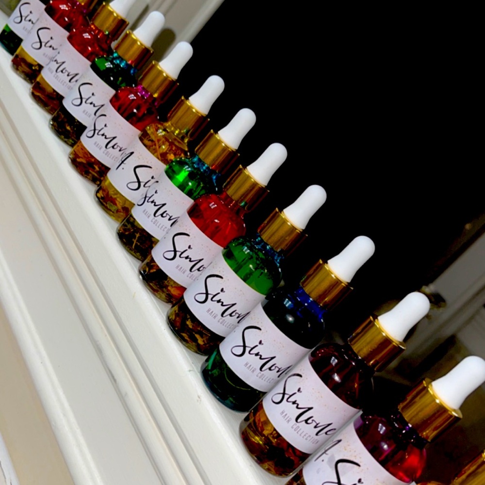 A Simone INSTANT Hair growth oil ☀️